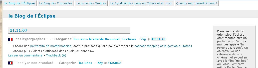 illustration du blog de l'éclipse