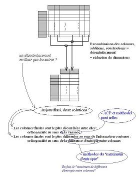 schema d'explication des differents types de desentrelacement en analyse de donnees