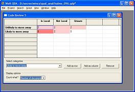 image du logiciel WeftQDA