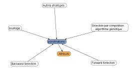 les stratégies les plus connues de sélection d'attributs