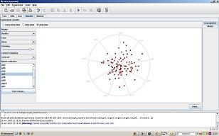 visualisation radiale de la table  10 attributs